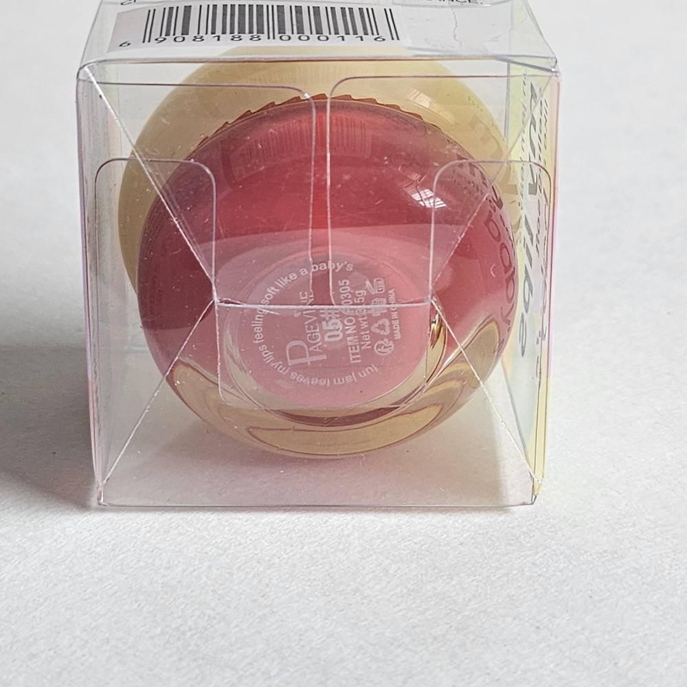 Pagevine Fun Jam Lip Balm 05# Translucent Pink Lip Gloss 3.5g P0305 - Picture 6 of 6